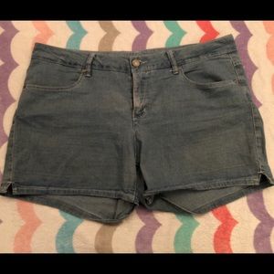 Light blue shorts